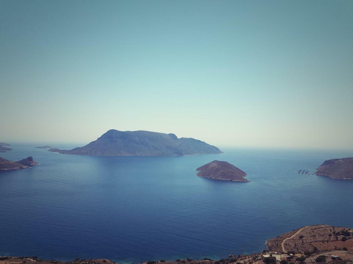 Kalymnos Skalia Mountain-Sea Villa Exterior photo