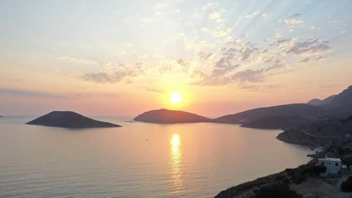 Kalymnos Skalia Mountain-Sea Villa Exterior photo